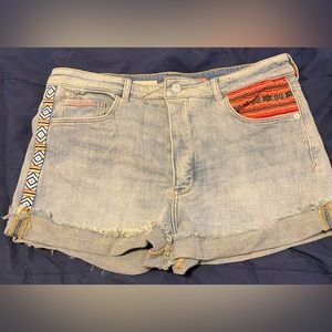 Pilcro Denim Shorts